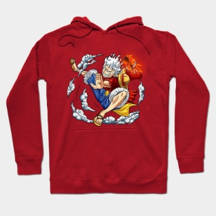 luffy gear 5 Hoodie